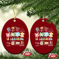 Special Education Ceramic Ornament Play is Learning Sped Teacher - Wonder Print Shop