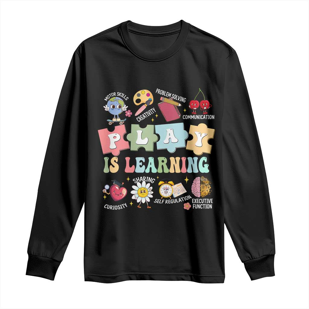Special Education Long Sleeve Shirt Play is Learning Sped Teacher