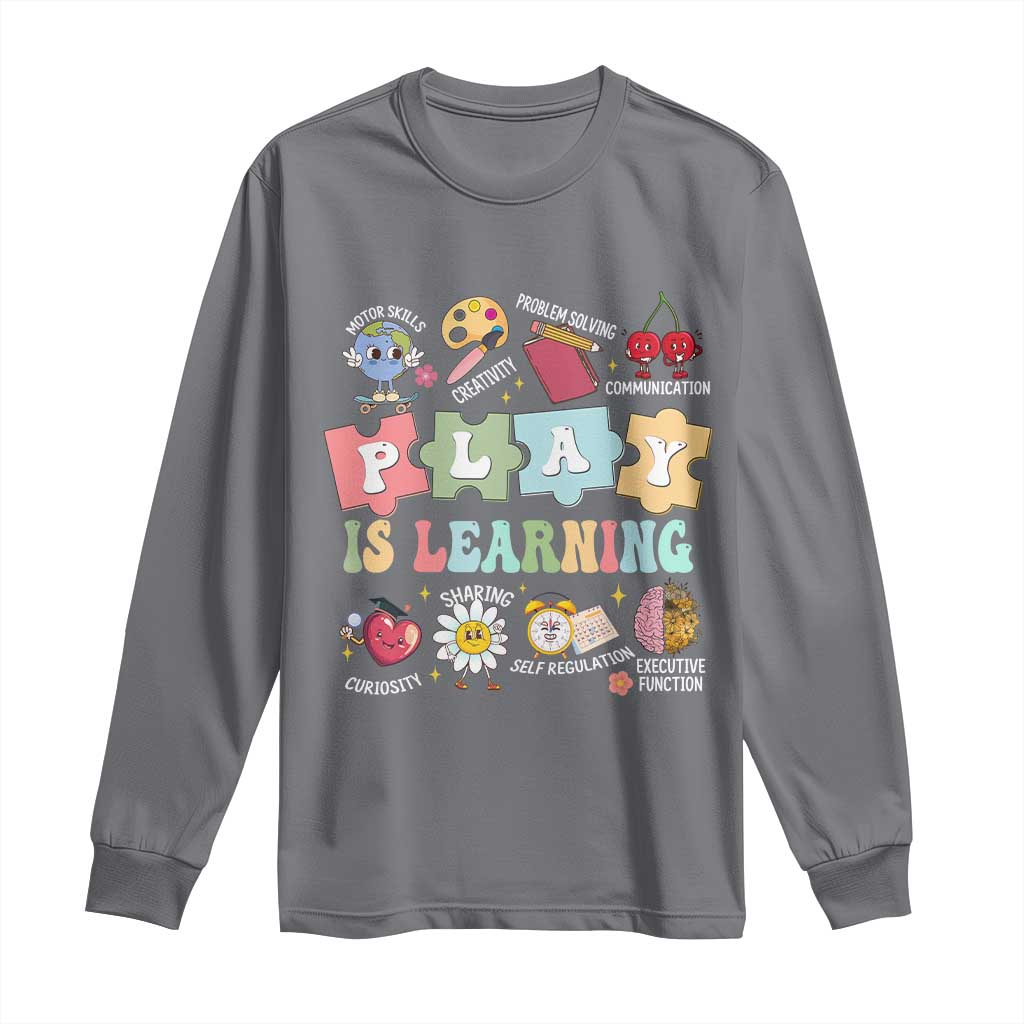 Special Education Long Sleeve Shirt Play is Learning Sped Teacher