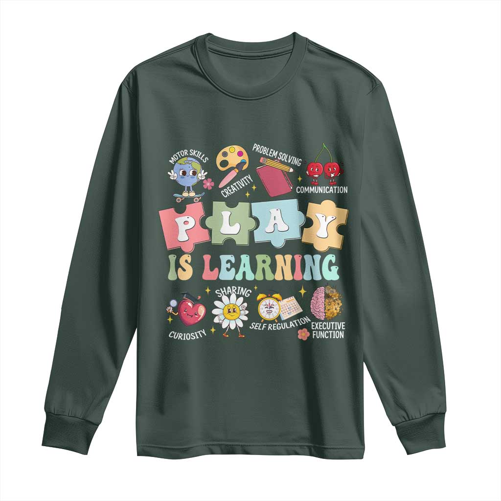 Special Education Long Sleeve Shirt Play is Learning Sped Teacher