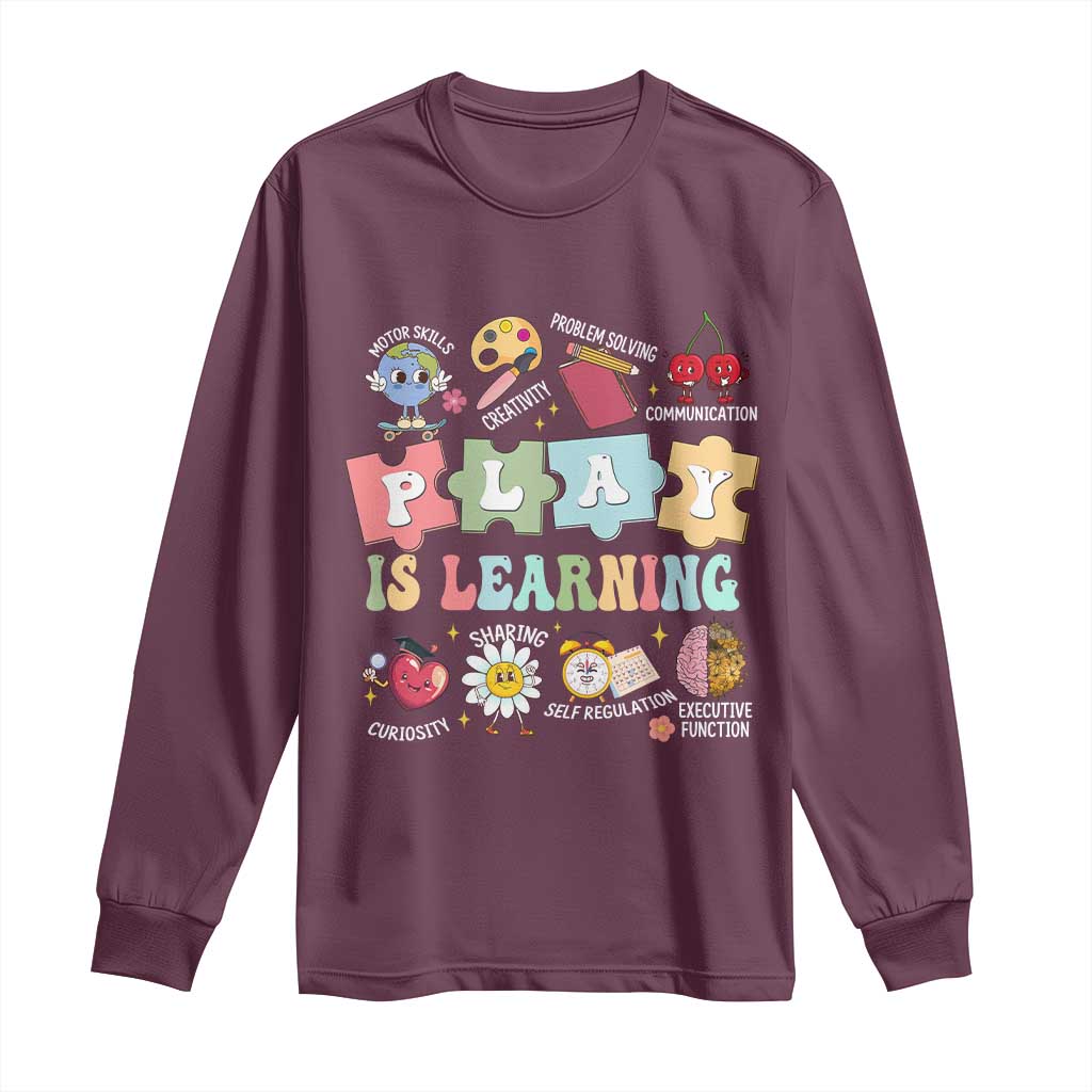 Special Education Long Sleeve Shirt Play is Learning Sped Teacher