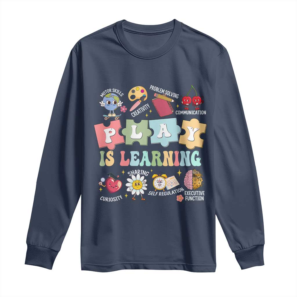 Special Education Long Sleeve Shirt Play is Learning Sped Teacher