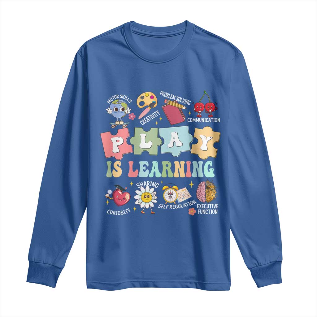 Special Education Long Sleeve Shirt Play is Learning Sped Teacher