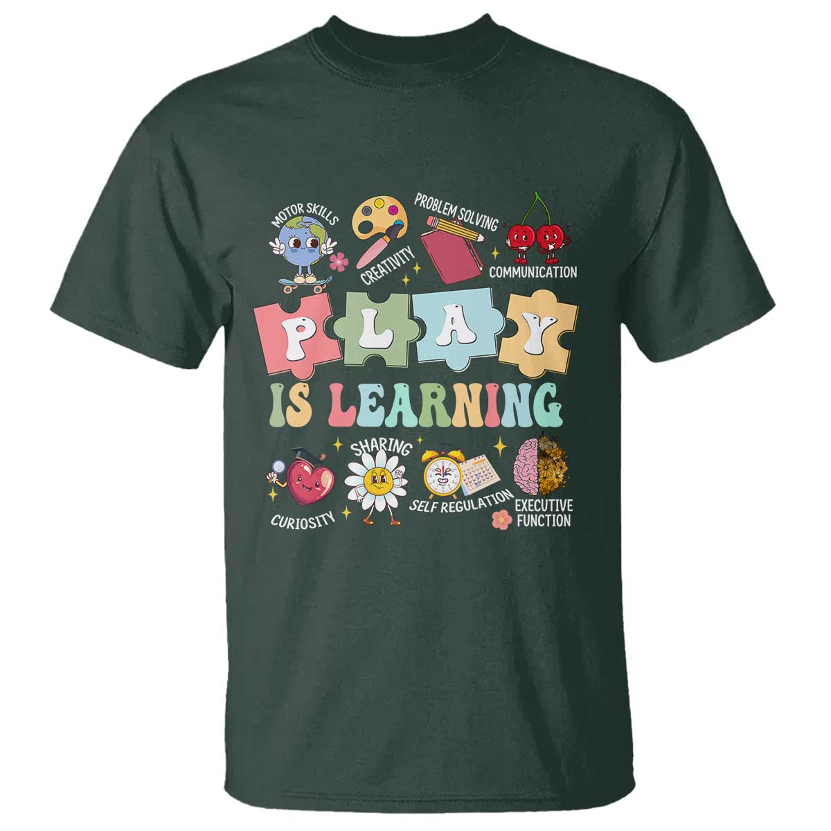 Special Education T Shirt Play is Learning Sped Teacher