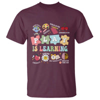 Special Education T Shirt Play is Learning Sped Teacher