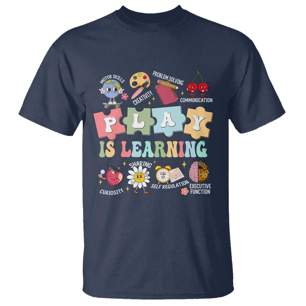 Special Education T Shirt Play is Learning Sped Teacher