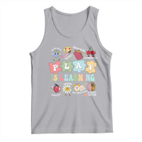 Special Education Tank Top Play is Learning Sped Teacher