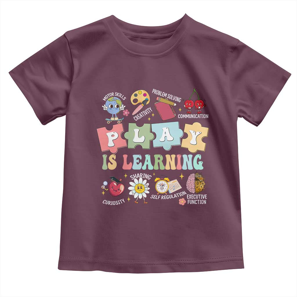 Special Education Toddler T Shirt Play is Learning Sped Teacher