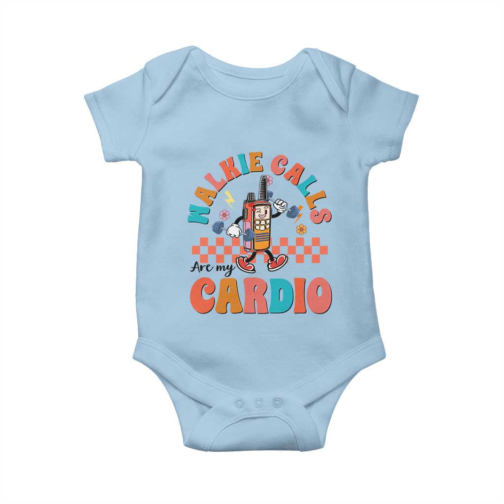 Special Education Baby Onesie Walkie Calls Are My Cardio Inspirational ABA SPED