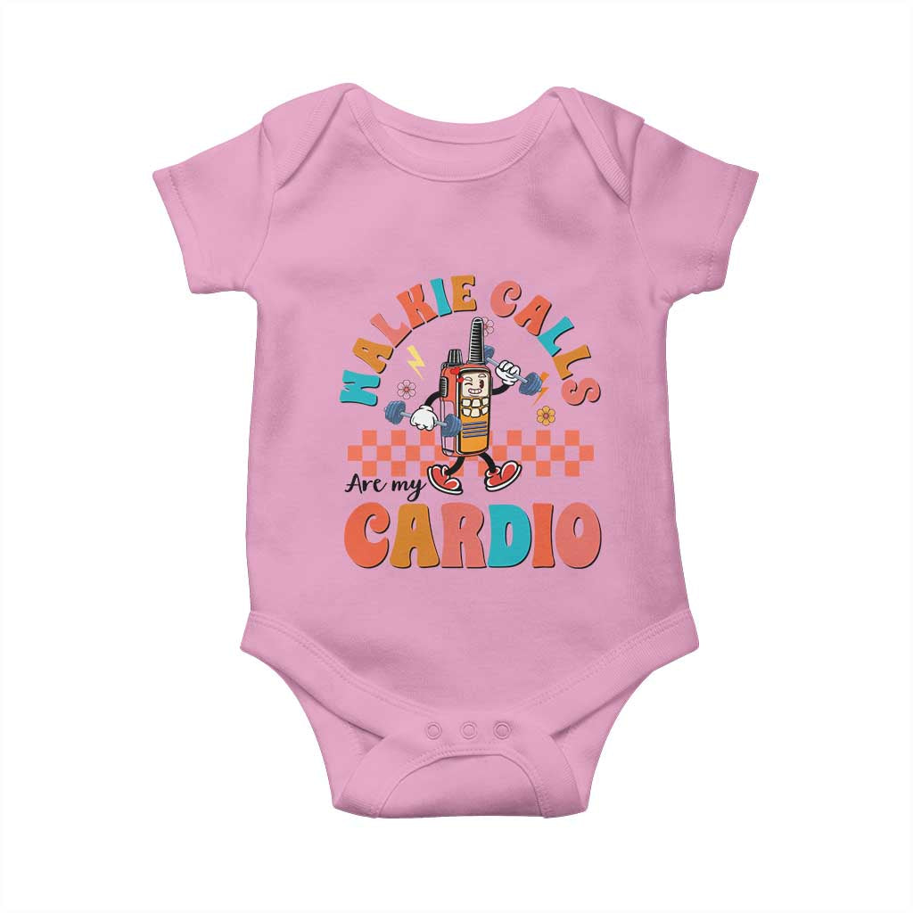 Special Education Baby Onesie Walkie Calls Are My Cardio Inspirational ABA SPED