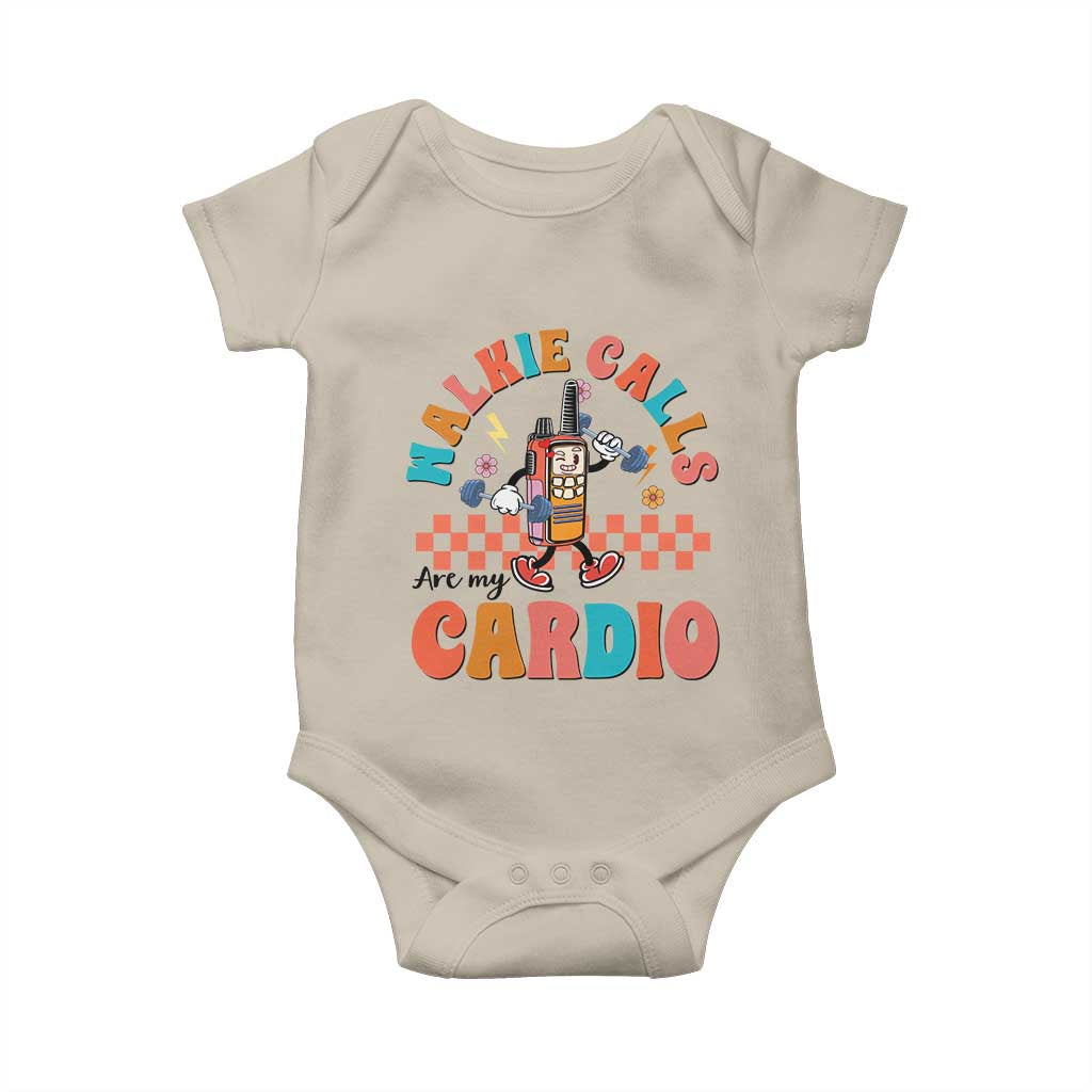 Special Education Baby Onesie Walkie Calls Are My Cardio Inspirational ABA SPED