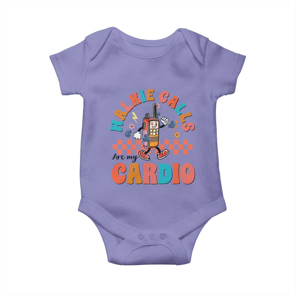 Special Education Baby Onesie Walkie Calls Are My Cardio Inspirational ABA SPED
