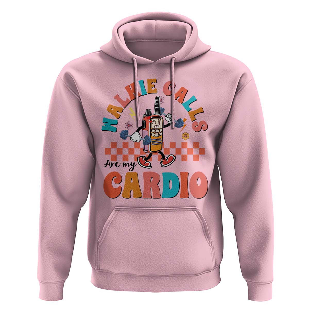 Special Education Hoodie Walkie Calls Are My Cardio Inspirational ABA SPED