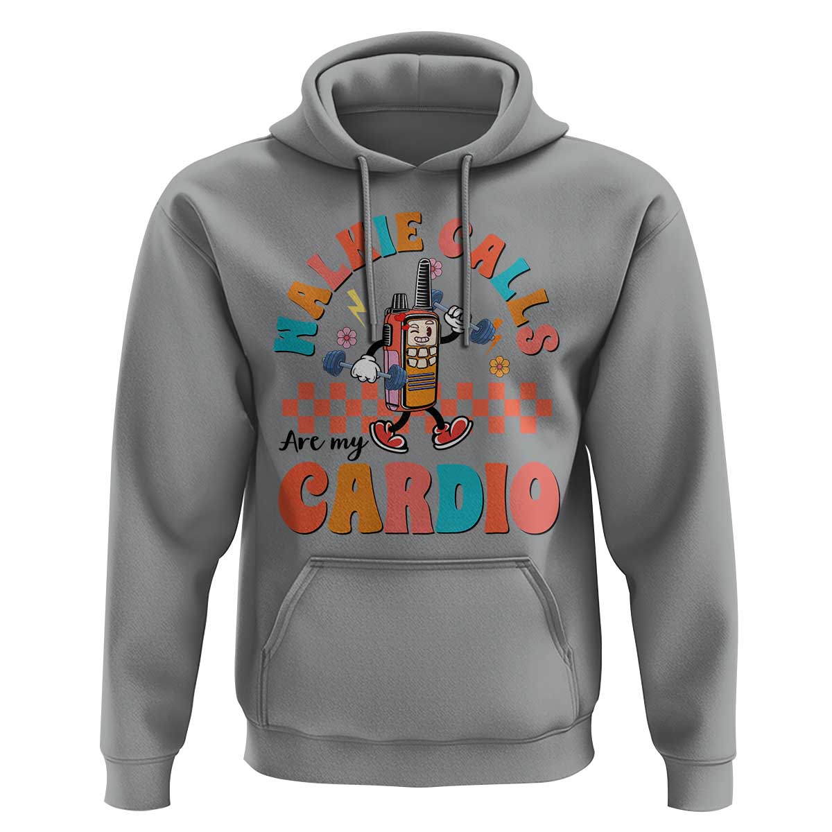 Special Education Hoodie Walkie Calls Are My Cardio Inspirational ABA SPED