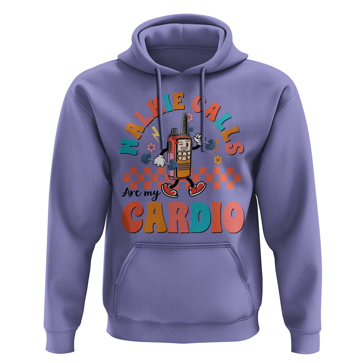 Special Education Hoodie Walkie Calls Are My Cardio Inspirational ABA SPED