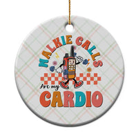 Special Education Ceramic Ornament Walkie Calls Are My Cardio Inspirational ABA SPED - Wonder Print Shop