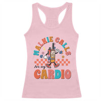 Special Education Racerback Tank Top Walkie Calls Are My Cardio Inspirational ABA SPED