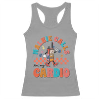 Special Education Racerback Tank Top Walkie Calls Are My Cardio Inspirational ABA SPED