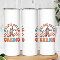 Special Education Skinny Tumbler Walkie Calls Are My Cardio Inspirational ABA SPED