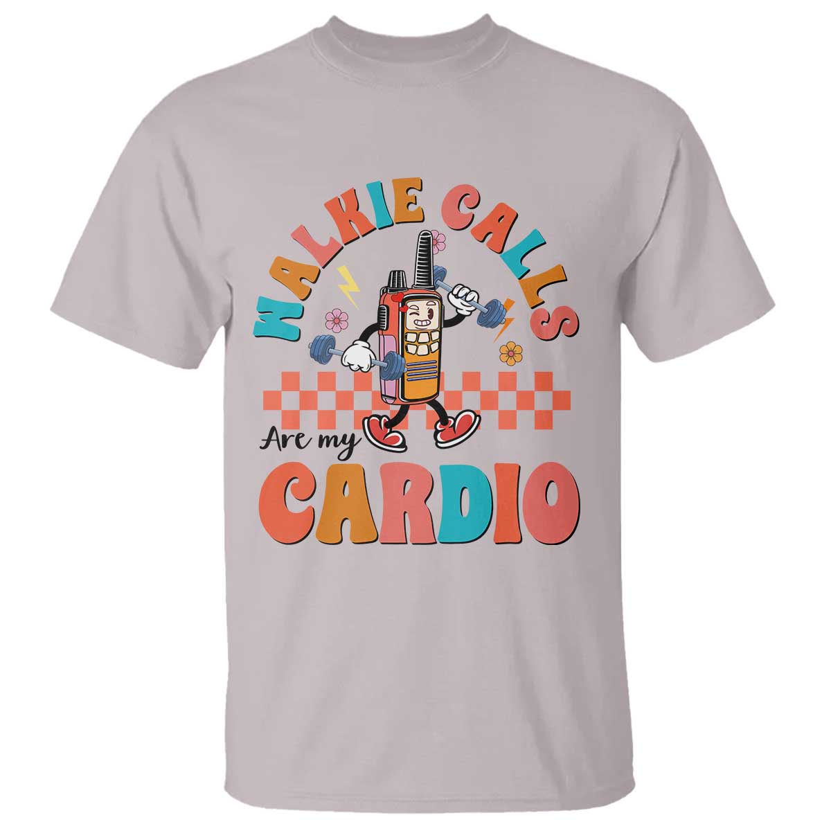 Special Education T Shirt Walkie Calls Are My Cardio Inspirational ABA SPED