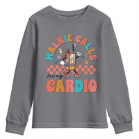 Special Education Youth Sweatshirt Walkie Calls Are My Cardio Inspirational ABA SPED