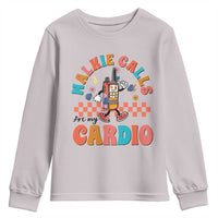 Special Education Youth Sweatshirt Walkie Calls Are My Cardio Inspirational ABA SPED
