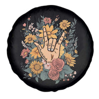 Special Education Spare Tire Cover Sign Language ASL Love Needs No Words