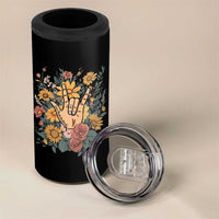 Special Education 4 in 1 Can Cooler Tumbler Sign Language ASL Love Needs No Words