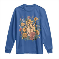 Special Education Long Sleeve Shirt Sign Language ASL Love Needs No Words