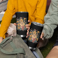 Special Education Tumbler Cup Sign Language ASL Love Needs No Words