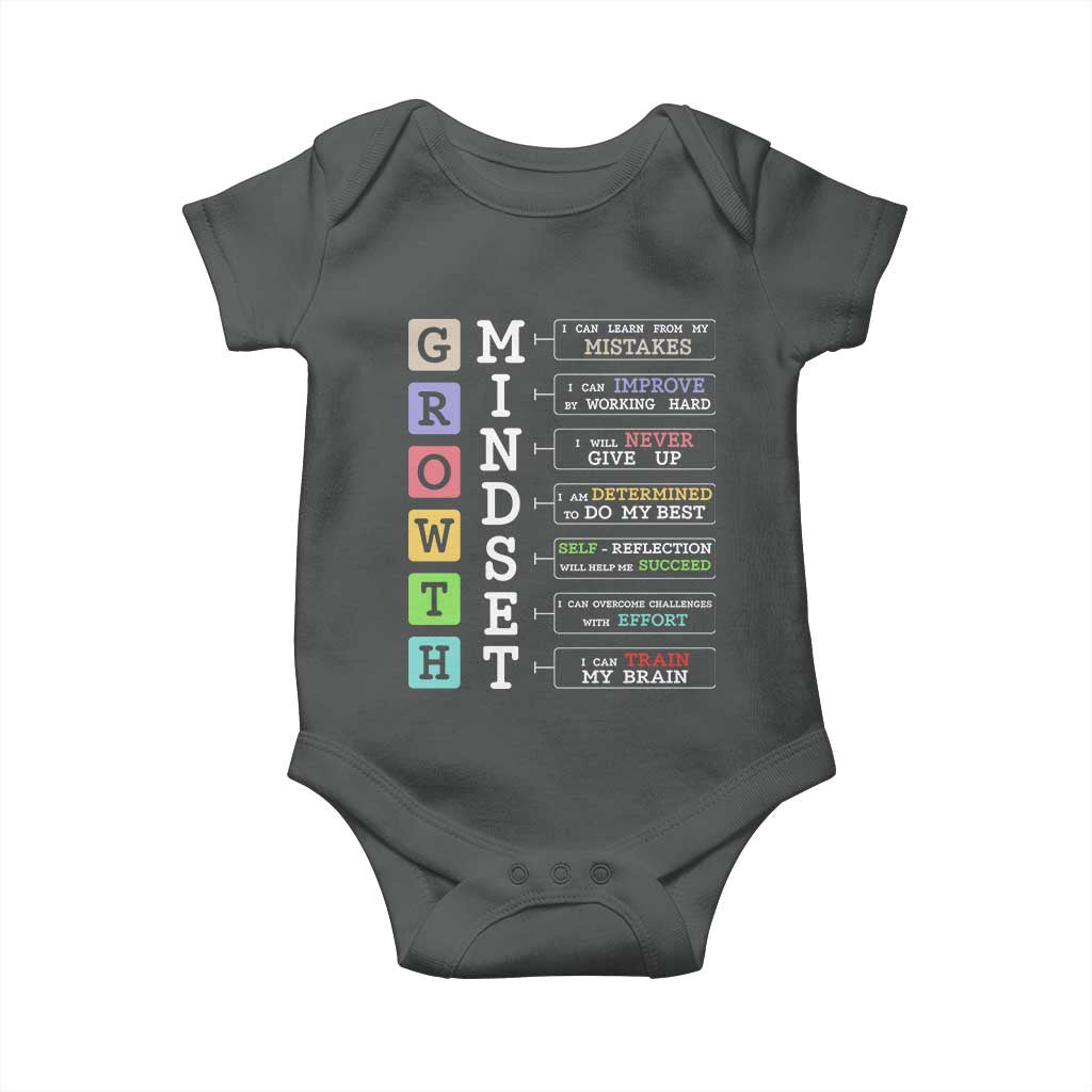Special Education Baby Onesie Growth Mindset Positive Inspiration