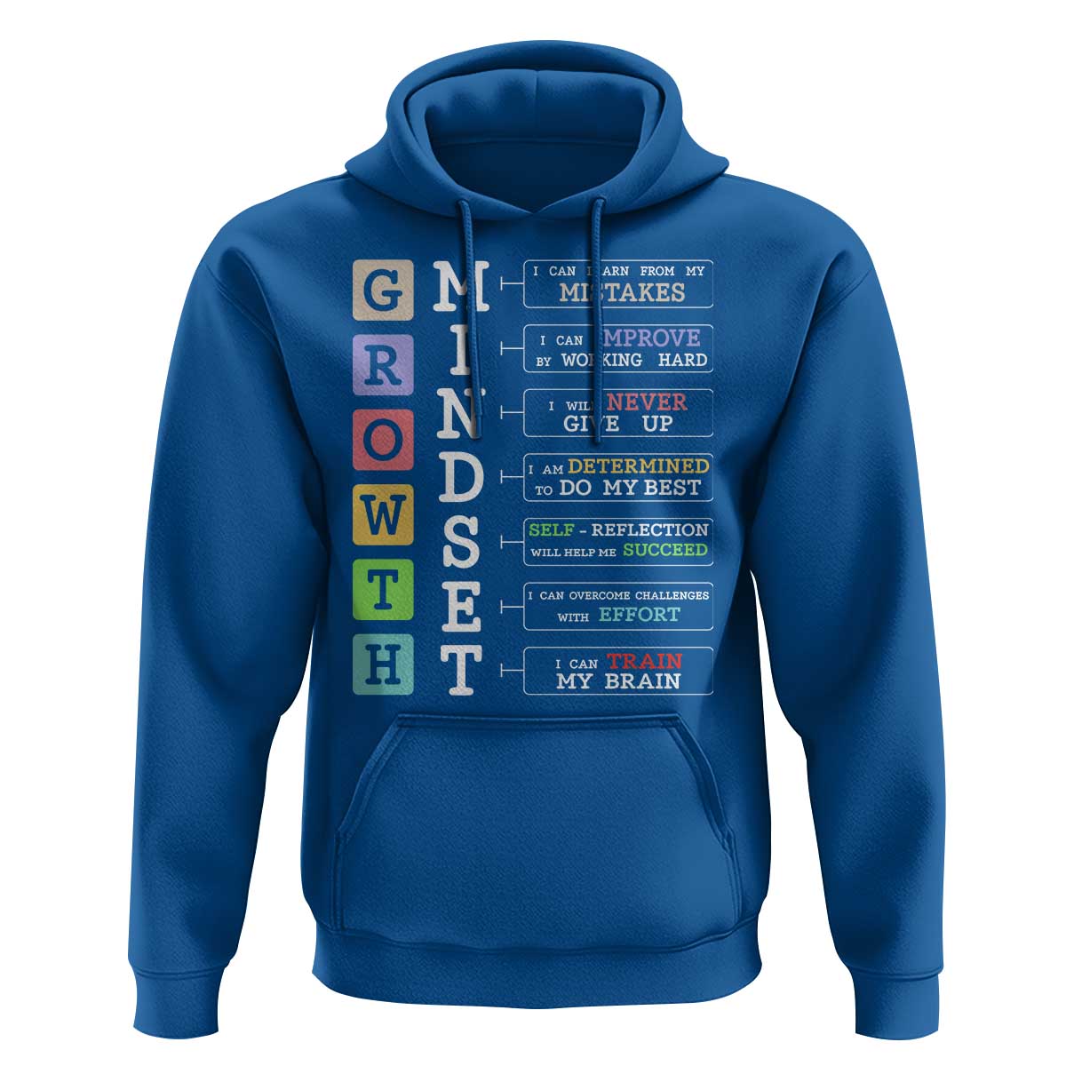 Special Education Hoodie Growth Mindset Positive Inspiration