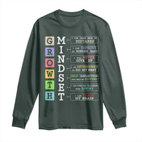 Special Education Long Sleeve Shirt Growth Mindset Positive Inspiration