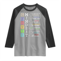 Special Education Raglan Shirt Growth Mindset Positive Inspiration