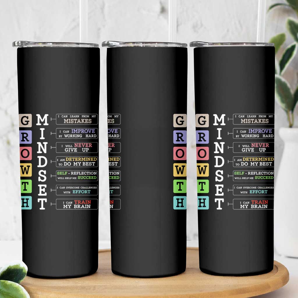 Special Education Skinny Tumbler Growth Mindset Positive Inspiration