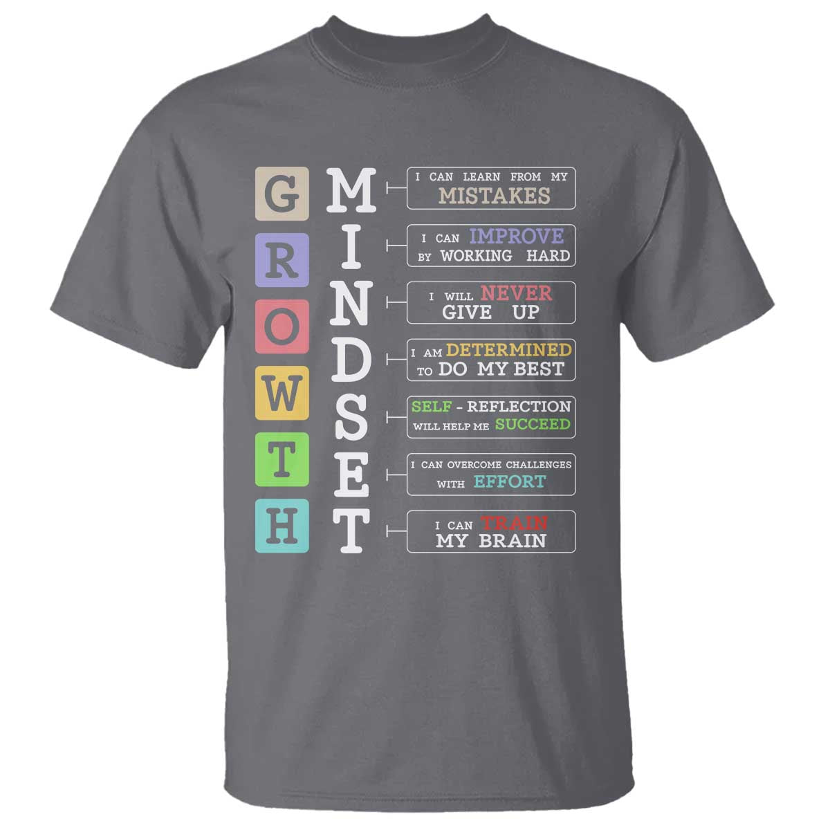 Special Education T Shirt Growth Mindset Positive Inspiration
