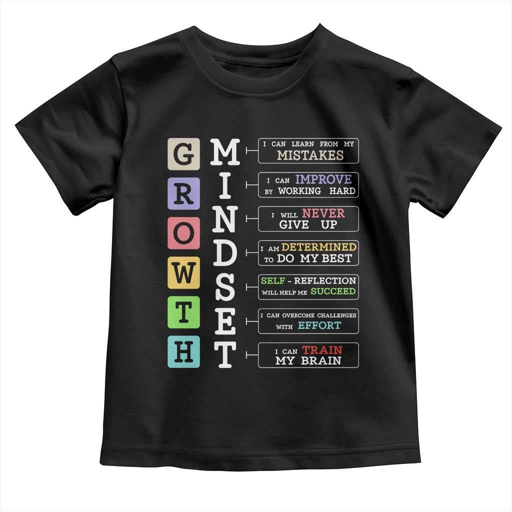 Special Education Toddler T Shirt Growth Mindset Positive Inspiration