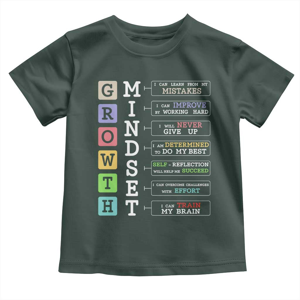 Special Education Toddler T Shirt Growth Mindset Positive Inspiration