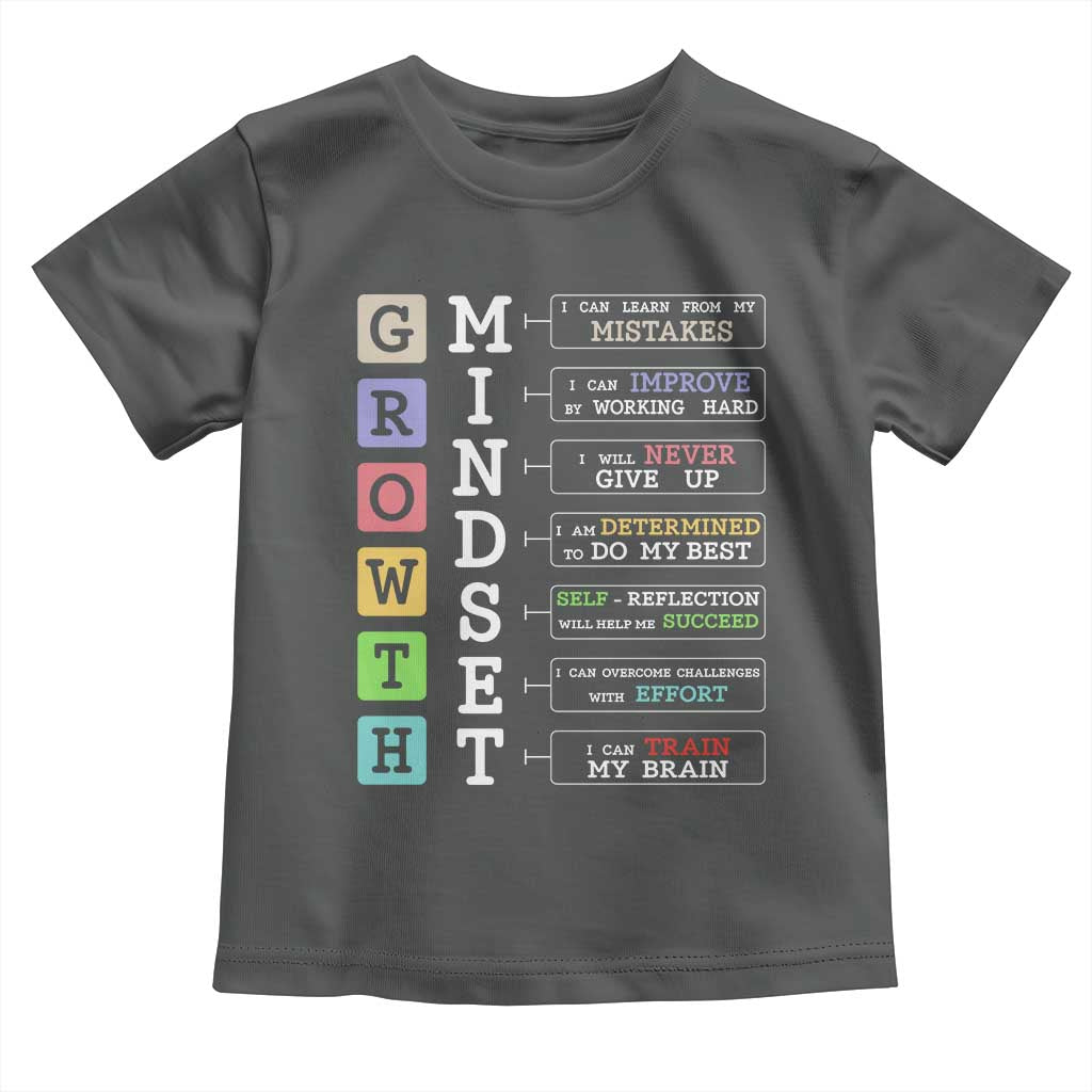 Special Education Toddler T Shirt Growth Mindset Positive Inspiration