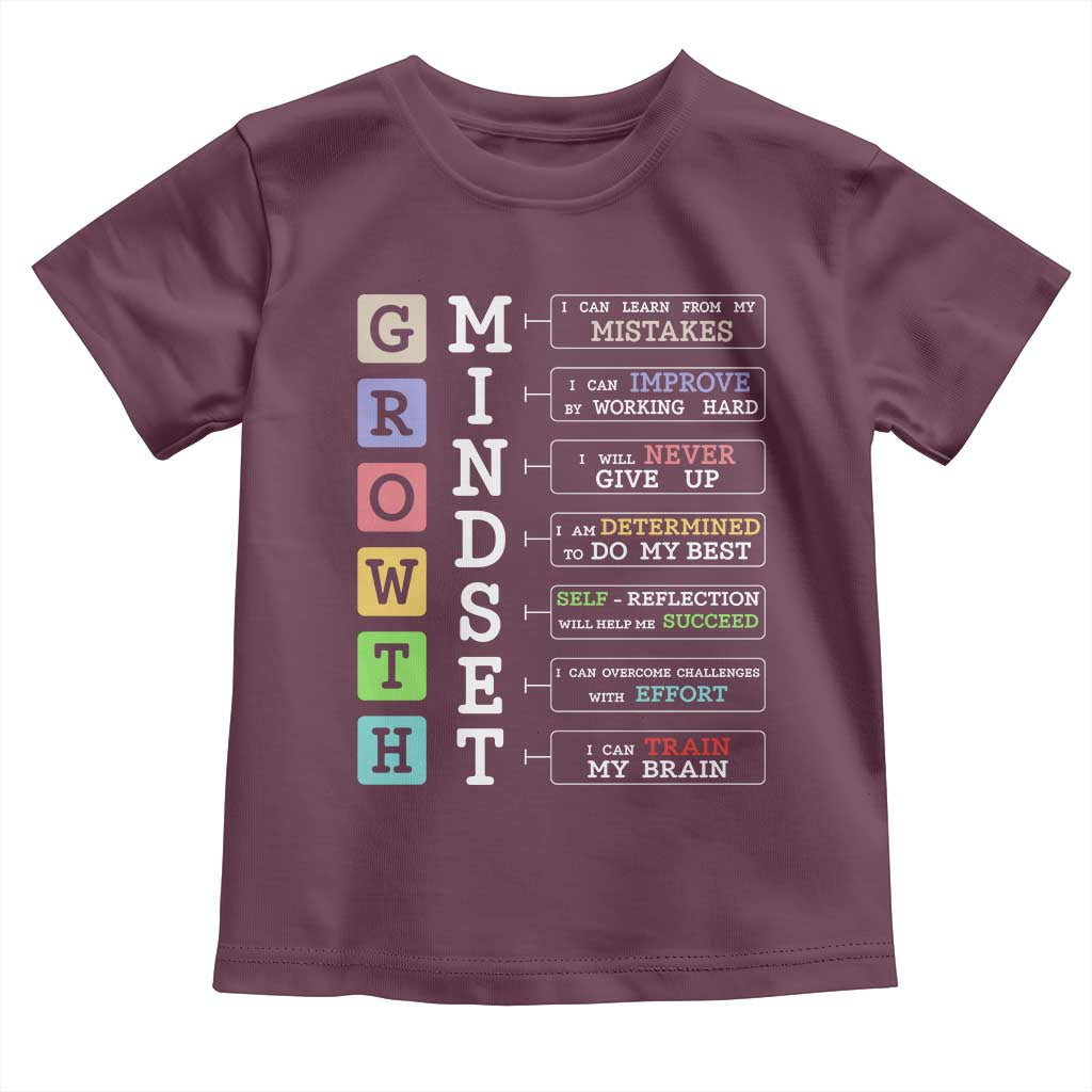 Special Education Toddler T Shirt Growth Mindset Positive Inspiration