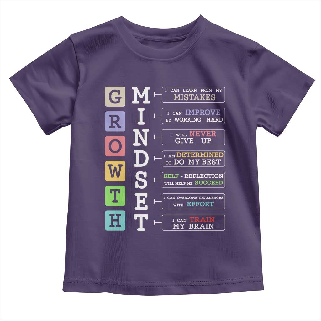 Special Education Toddler T Shirt Growth Mindset Positive Inspiration