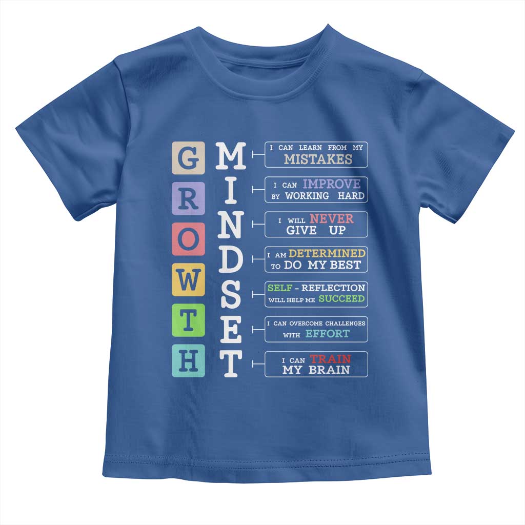 Special Education Toddler T Shirt Growth Mindset Positive Inspiration