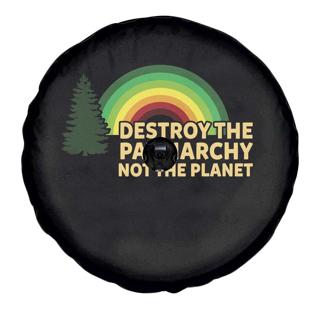Feminist Spare Tire Cover Destroy The Patriarchy Not The Planet Feminism