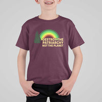 Feminist T Shirt For Kid Destroy The Patriarchy Not The Planet Feminism
