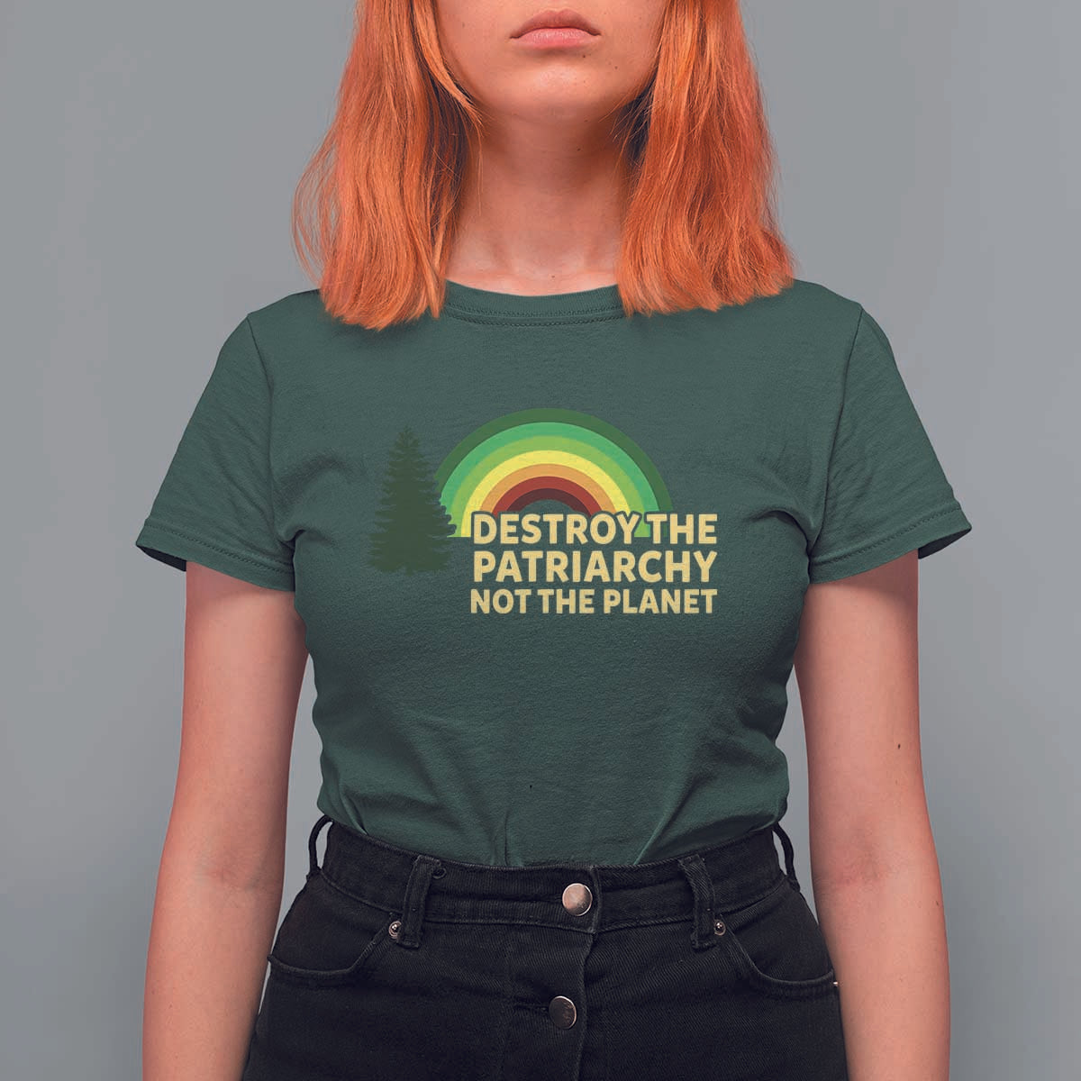 Feminist T Shirt For Women Destroy The Patriarchy Not The Planet Feminism