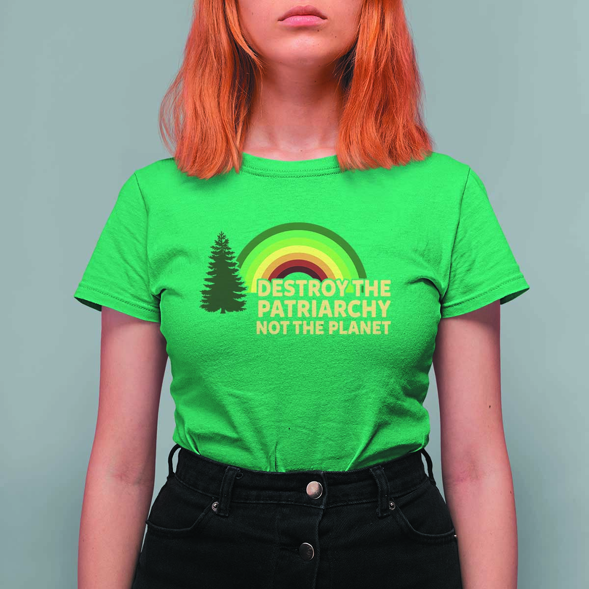 Feminist T Shirt For Women Destroy The Patriarchy Not The Planet Feminism