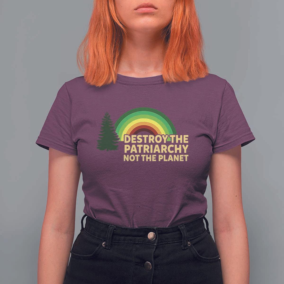 Feminist T Shirt For Women Destroy The Patriarchy Not The Planet Feminism