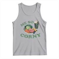 Funny Me So Corny Tank Top Corned Beef And Cabbage Beer St Patrick's Day Drinking