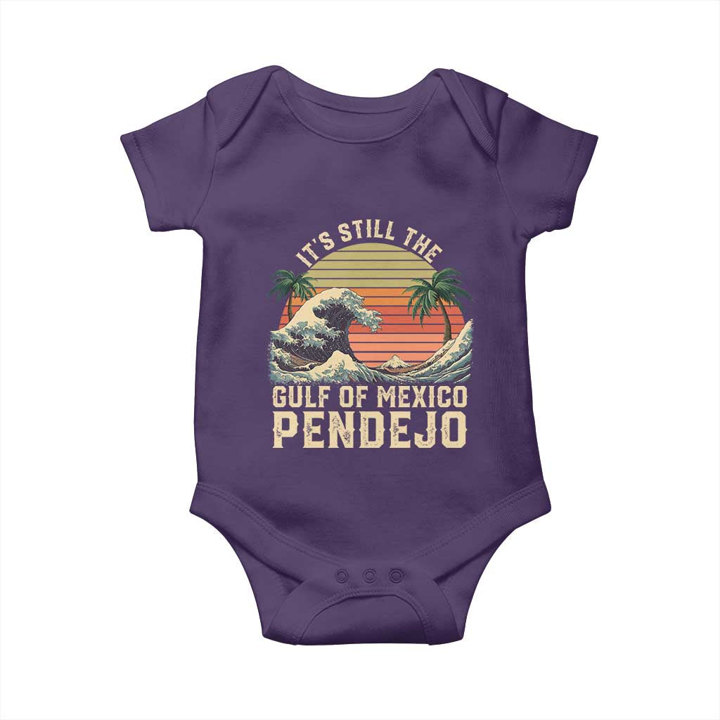 It's Still The Gulf Of Mexico Pendejo Baby Onesie El Golfo De Mexico Beach Funny Spanish