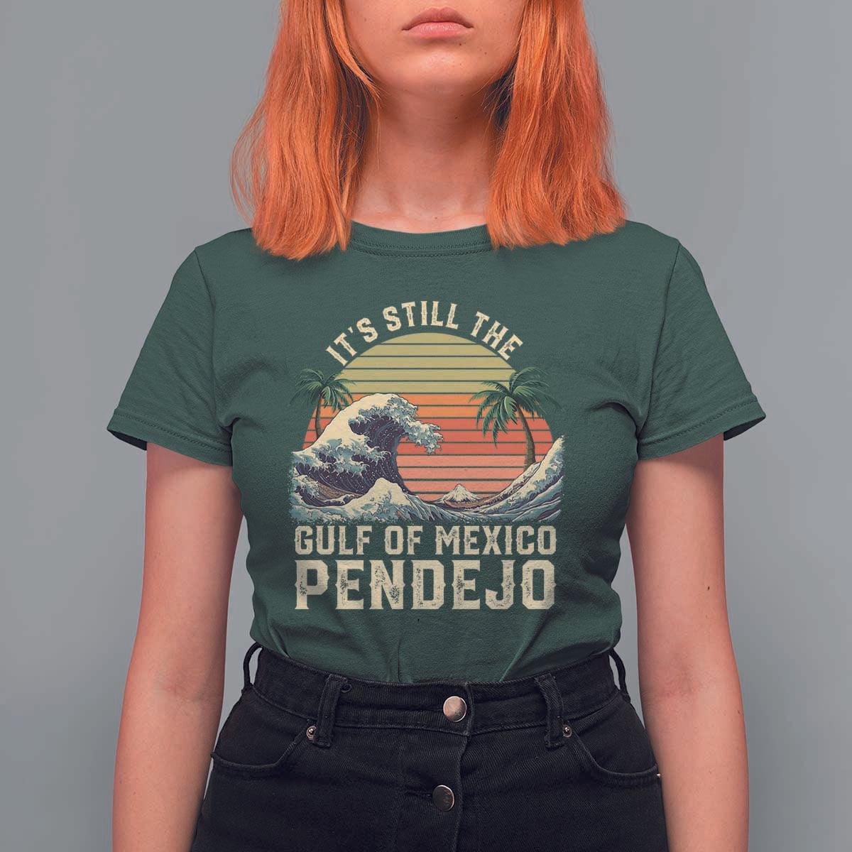 It's Still The Gulf Of Mexico Pendejo T Shirt For Women El Golfo De Mexico Beach Funny Spanish